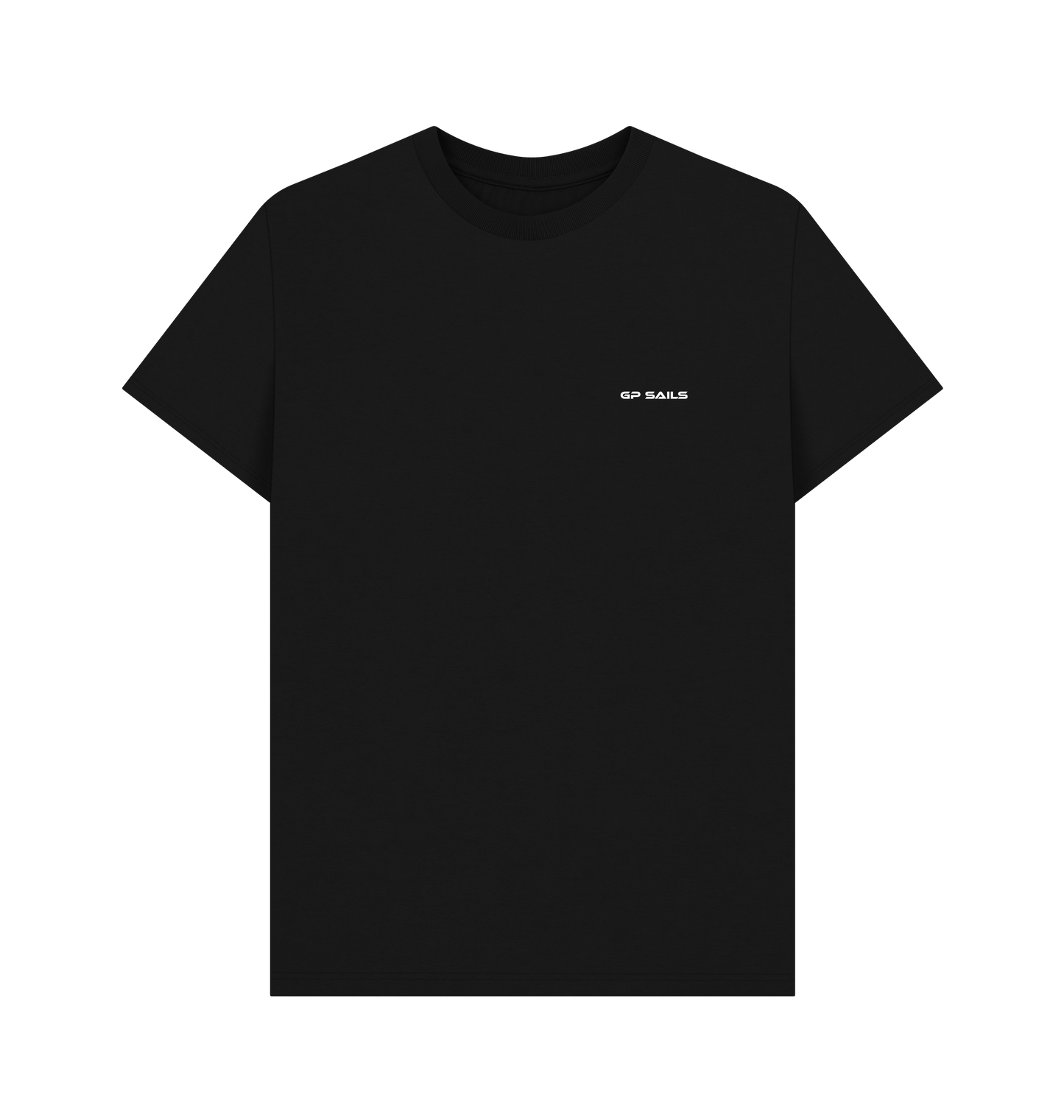 Black Printed T-shirt Front